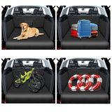 TD® Tapis de voiture pour animaux de compagnie imperméable 600D Oxford tissu monocouche tapis de voiture voiture queue boîte chien p