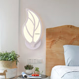 TD® Lampe LED de Chevet / Applique Murale d’intérieur très lumineux et moderne en Acrylique / idéal pour chambre/ Décoration Florale