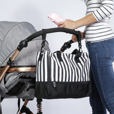 TD® Sac mère et bébé bretelles élargies multi-fonctionnel grande capacité sortant forte capacité portante oblique sac à bandoulière