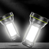 TD® lampe de poche led forte lumière rechargeable multi-fonctionnel ultra-lumineux projecteur portable éclairage extérieur
