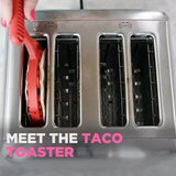 TD® Taco grille-pain Burrito spatule tortilla pince de cuisson moderne minimaliste outil de cuisson accessoires de machine à pain