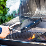 Outils de barbecue d'extérieur résistants à la chaleur, grils d'aliments, légumes grillés, sacs grillagés résistants à la cha