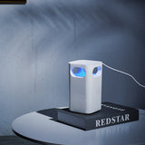INN® Tueur de moustiques domestique muet d'intérieur piège anti-moustique USB piège à moustiques intelligent à ondes lumineuses