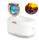 TD® Humidificateur coucher de soleil coucher de soleil lumière photo USB projection atmosphère lumière maison muet processeur d'air