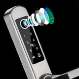 TD® 304 acier inoxydable pont cassé aluminium wifi étanche serrure de porte intelligente serrure de mot de passe d'empreinte digital