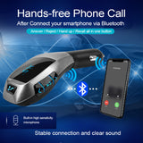 TD® X5 nouvel émetteur bluetooth MP3 voiture bluetooth transmetteur fm