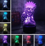 TD® Naruto Lampe Veilleuse 3D pour garçon LED 7 couleurs tactile lampe de table Cadeau E11472