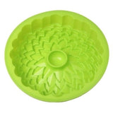 TD® Moule à pâtisserie Moule /Silicone/  Tournesol - Pâtisserie/ Chocolat / Anti-Adhésif/ Nettoyage Facile/ Vert/ Bleu/ Non Toxique