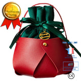 TD® Noël pomme sac cadeau sac noël veille noël fruits emballage sac bonbons cadeau sac fourre-tout boîte-cadeau 5pack
