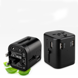 TD® Chargeur de voyage Prise de conversion multifonction 4USB Prise de voyage universelle multi-pays Charge rapide