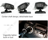 TD® Chauffage voiture allume cigare puissant 12V portable rapide poignée dégivrage des vitres alimentation ventilateur dégivrage