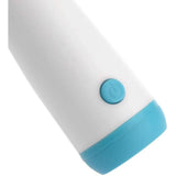 TD® Ventilateur compact cylindrique manuel étudiant dortoir silencieux facile à transporter pales EVA bleu blanc vent frais puissant