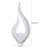 TD® 10W Applique Murale Flamme Lampe Murale LED Intérieur Blanc Chaud pour Décoration de Chambre Enfant, Couloir,Salon Meg09578