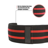 TD® Bandes de Yoga Pilates Puissance Hanches Exercice Élastiques Ceinture Sport Fitness Pratique Maison, Rouge Bande de Résistance-M