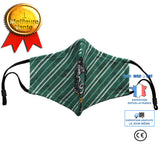TD® Masque en tissu lavable hommes et femmes cadeau Harry Potter masques imprimés dessinanimémode tendance masquefacial Serpentard v