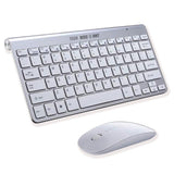 TD® Kit clavier sans fil et Souris sans Fil Ultra-Fin et Silencieux Design Ergonomique pour Ordinateur Portable souris sans fil ultr