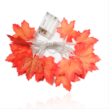 TD® Guirlande Lumineuse LED de style de feuille d'érable de 3m 20LED pour la décoration extérieure d'intérieur de Halloween