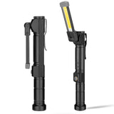 TD® Lampe de travail portable en torchis à LED, lumière d'inspection pliante de voiture, éclairage de secours extérieur