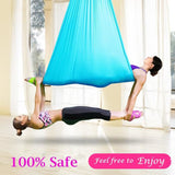 TD® Accessoires Fitness - Musculation,Remise en forme préalable 6M Yoga hamac tissu  Nylon Tricot Yoga - Type Light purple