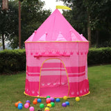 TD® Tente pour enfants applicable à l'intérieur et l'extérieur, Canadinne pour princesse prince garçon fille, maison de poupée rose