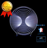 TD® 3D Optique LED Veilleuse 3D LED Night Light Hallucination Abstraite La Deuxième Forme avec 7 Couleurs Lumière pour Lampe Décorat