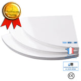 TD® Plaque d'angle murale étagère en forme d'éventail tenture poinçonnage gratuit chambre salon décoration cadre étagère d'angle