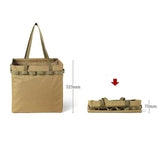 TD® Camping en plein air boîte de rangement pliante pique-nique camping stockage outil sac champ portable bois de chauffage sac
