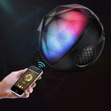 TD® Haut-parleur led lumière haut-parleur bluetooth créativité lumineuse carte de boule magique haut-parleur de télécommande sans fi