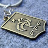 TD® France Porte-clés Coupe d'Europe Fans Souvenir Pendentif Équipe Logo Griezmann Mbappé Benzema Fans Cadeaux Périphériques Cadeaux