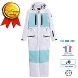 TD® Combinaison de ski combinée trois-en-un équipement de combinaison de neige pour snowboard en plein air pour femmes-XL