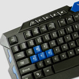 TD® HK8100 ensemble clavier et souris sans fil à économie d'énergie intelligente jeu de dortoir cool ensemble clavier et souris sans