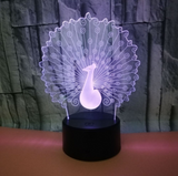 TD® Veilleuse 3D tactile coloré #MO-74