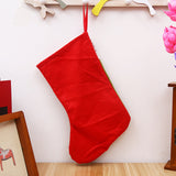 Chaussettes de Noël, objets de décoration, flocons de neige pour personnes âgées, grandes chaussettes de Noël, sacs cadeaux b