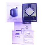 INN® Enceinte Bluetooth Nomade  ultra-portable de voiture - Haut-Parleur Nomade  - Enceinte Mobile -Haut-Parleur Bluetooth argent
