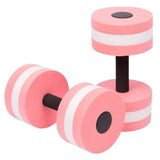 TD® 1 paire d'haltères pour AquaFitness / Haltères en mousse EVA main Piscine Résistance exercice en Piscine/ Rose et Noir / Sport