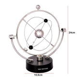 TD® Pendule magnétique de Newton orbital céleste tournant décoration table bureau jouet éducatif enfant balle équilibre plastique