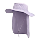 TD® Été femme pêcheur chapeau en plein air mâle grand bord chapeau de soleil chapeau de soleil chapeau de soleil