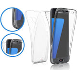 TD® Samsung Galaxy S7 - Nouvelle silicone Anti-Chocs, Samsung Galaxy S7 Coque silicone gel integral  Fine, Souple, Transparente, Ant