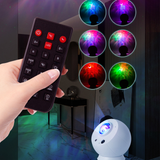TD® La lumière de projection d'étoile intelligente a mené la lumière de nuit télécommande d'atmosphère de rêve de musique de bluetoo