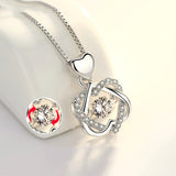 Collier intelligent femme battant coeur pendentif personnalité en forme de coeur collier Couple bijoux noël saint valentin ca
