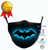 TD® Masque en tissu lavable cadeau 3D mode masques d'impression extérieure fluorescents pour hommes et femmes