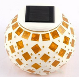 TD® 1pc lumières de mosaïque Durable de haute qualité belle solaire jardin lumière lampe à énergie pour la maison   EXTERIOR APPLIQU