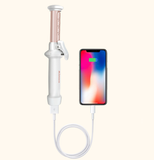 TD® Fer à friser mini sans fil automatique bigoudi portable USB charge perm tourmaline céramique soin des cheveux attelle à double u
