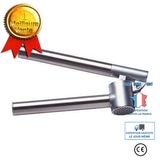 TD® Presse-ail à main en acier inoxydable 304 multifonction ail domestique en mini dispositif d'argile  acier artefact presse-ail pe