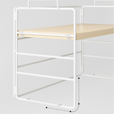TD® Étagères Étagères de bureau simples Armoires de bureau Organiser le bureau Boîte de rangement Étagères d'art en fer Étagère créa