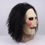 TD® Halloween carnaval bar fête performance tronçonneuse peur latex perruque couvre-chef masque accessoires interactifs en direct