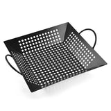 Plaque de barbecue spray antiadhésive carré barbecue plaque de vidange plaque de barbecue polyvalente outil de barbecue en pl