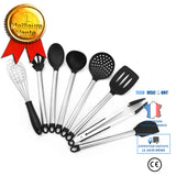 TD® 8pcs outils de cuisson résistants à la chaleur Premium Ustensiles de cuisine ensemble