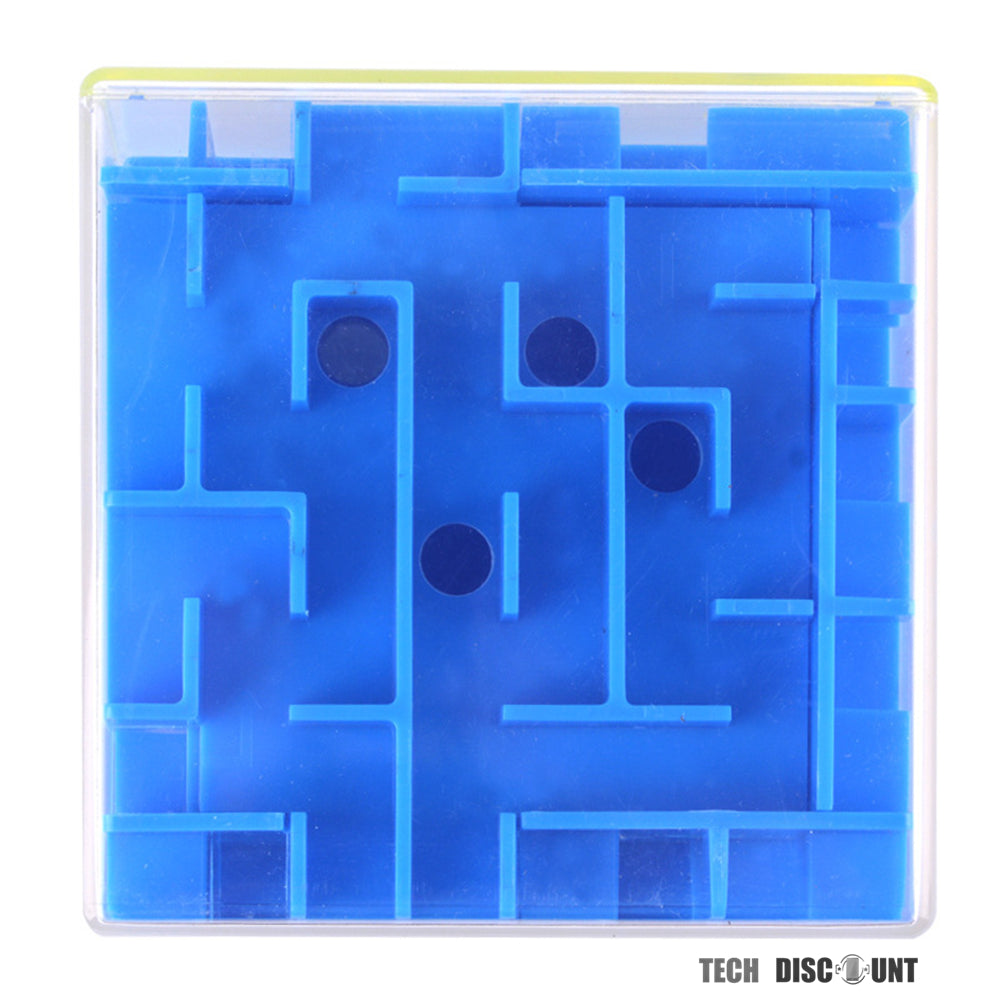 TD® Rubik's cube bleu speed original labyrinthe cube rotation jouets pour enfants éducation puzzle développement intelligence ludiqu