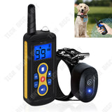 TD® Collier de dressage pour chien petite taille anti aboiement télécommande contrôle distance étanche vibration clic sonner trois f
